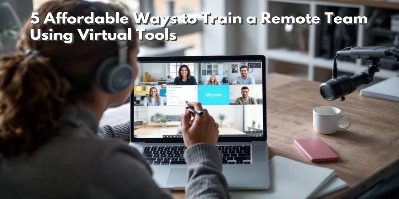 5 Affordable Ways to Train a Remote Team Using Virtual Tools